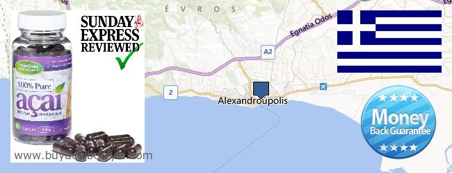 Where to Buy Acai Berry online Alexandroupolis, Greece