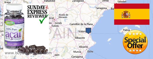 Where to Buy Acai Berry online Comunitat Valenciana, Spain